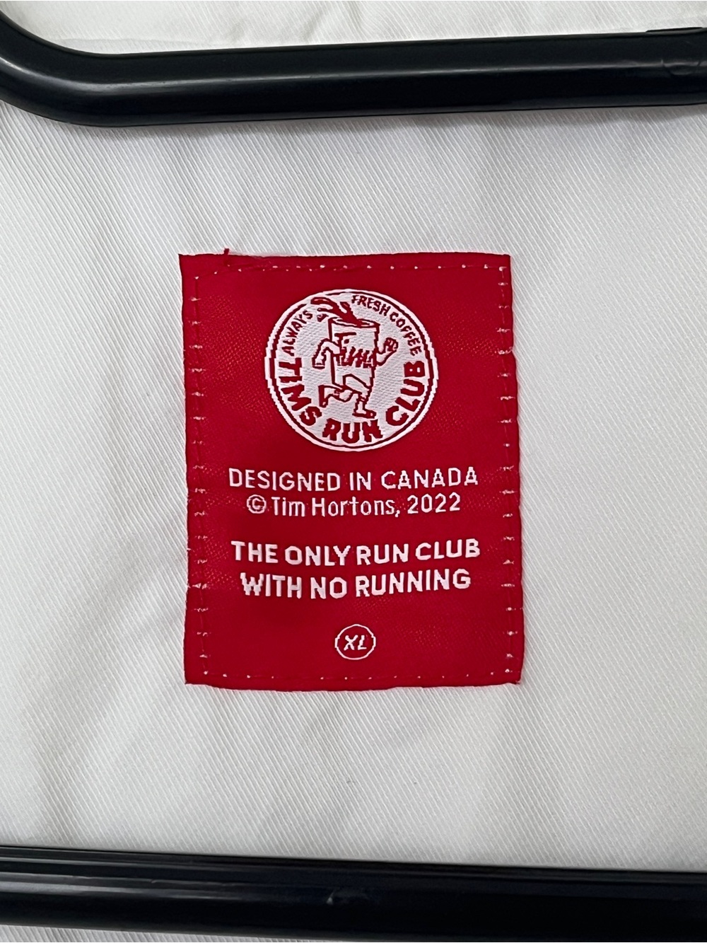 TIMS RUN White & Red Windbreaker Jacket - Picture 3 of 4
